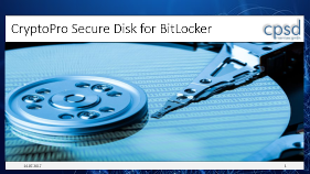CryptoPro Secure Disk for BitLocker Kurzpräsentation Vorschau Bild 1