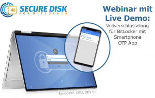 Secure Disk for BitLocker OTP Auth