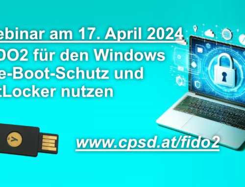 Web­i­nar: FIDO2 für den Win­dows Pre-Boot-Schutz und Bit­Lo­cker nutzen